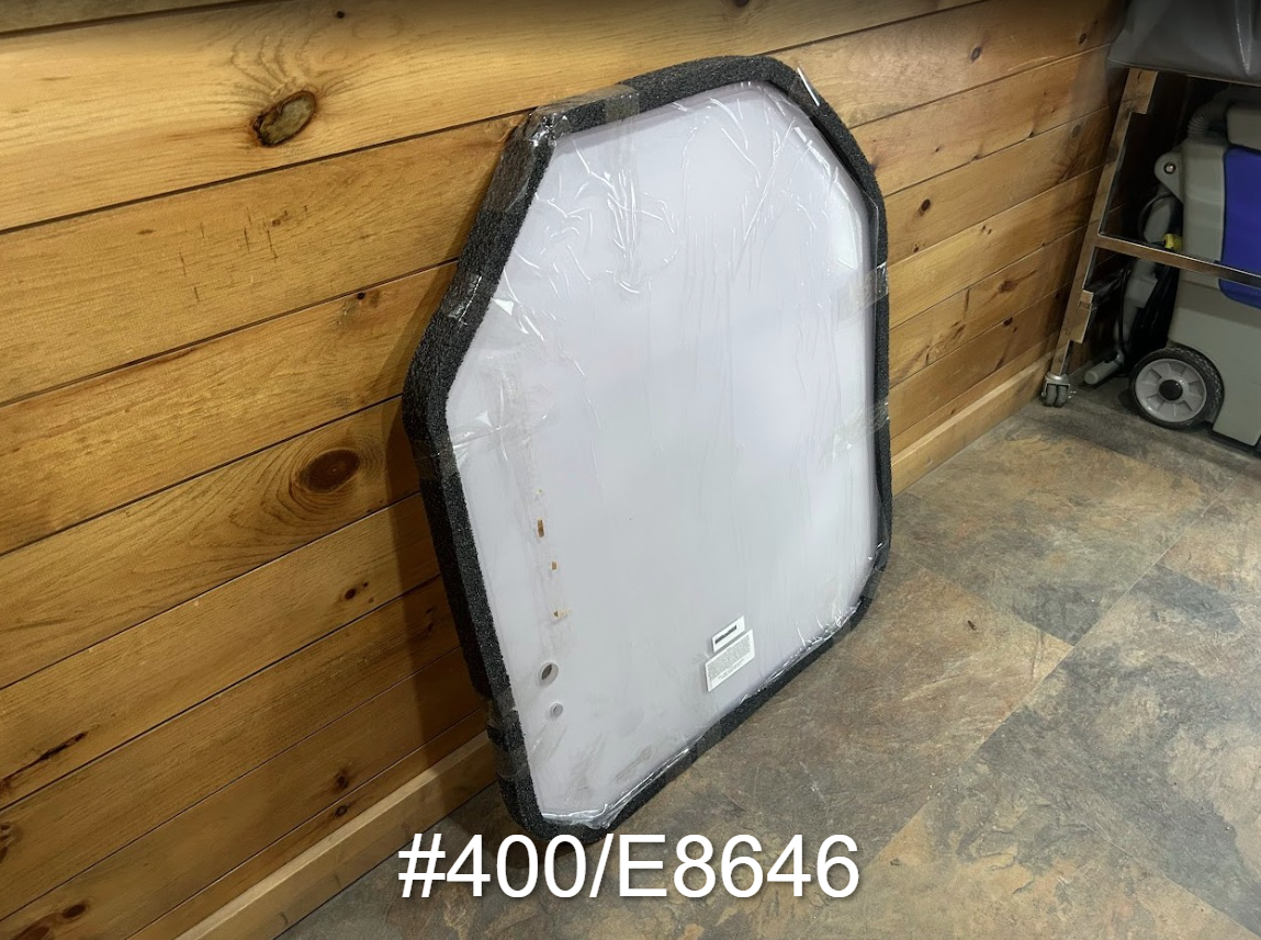 JCB #400/E8646 Polycarbonate Skid Steer Front Windshield