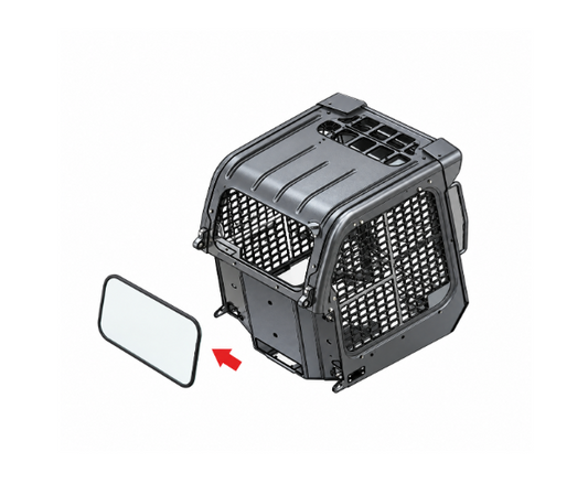 Bobcat M Series Rear Window Glass Replacement | Replaces OEM #7219974