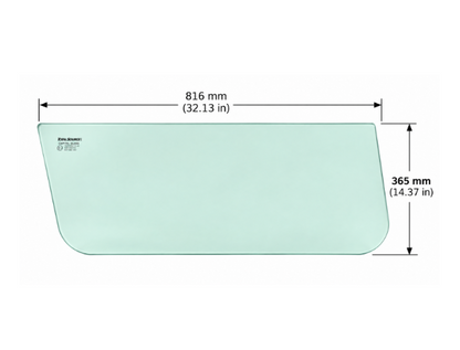 Bobcat M Series Lower Side Window Glass Replacement | Replaces OEM #7261608