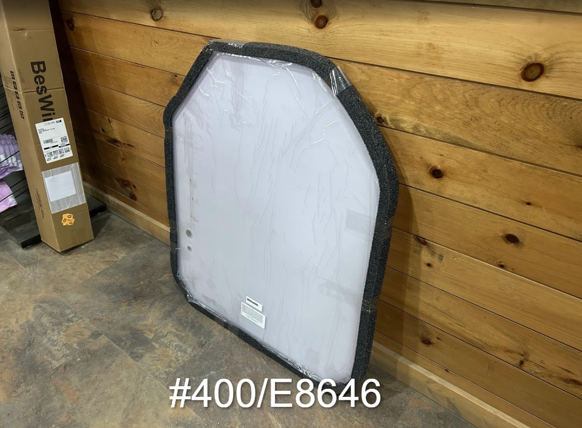 JCB #400/E8646 Polycarbonate Skid Steer Front Windshield