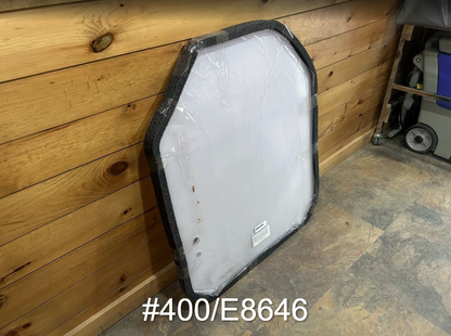 JCB #400/E8646 Polycarbonate Skid Steer Front Windshield