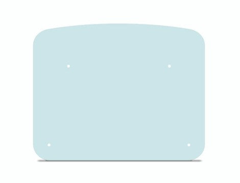 John Deere Polycarbonate Top Window T242807