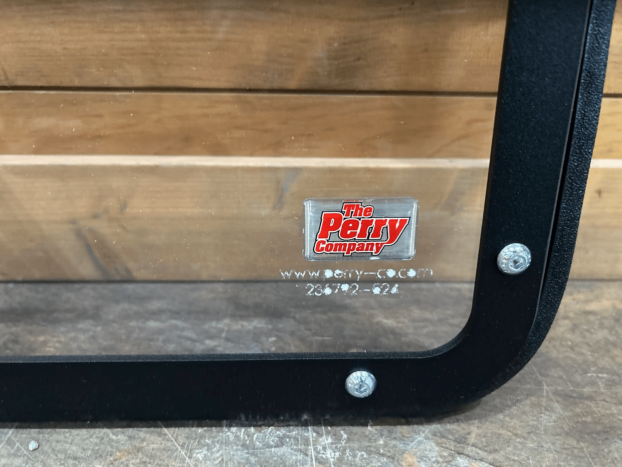 New Holland L&C Series Half Frame & Windshield Replacement w/ Kick Window