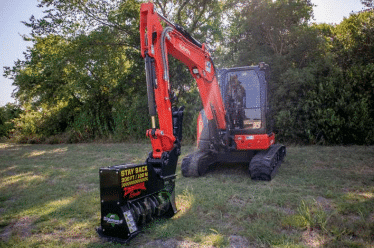 Kubota KX040-5, KX057-5, U48-5, U55-5 Excavator Windshield & Mechanical Fastening System