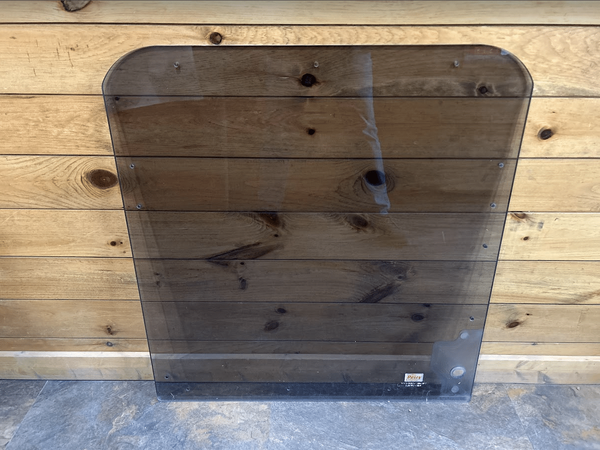 John Deere G (26G - 60G) Series Excavator Windshield with Mechanical Fastening System