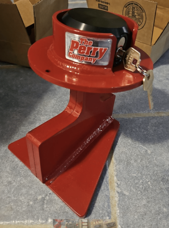 Trac-Lock Anti-Theft Device for Tracked Skid Steers