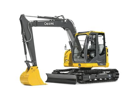 John Deere D/G (75D – 225DLC) Excavator Windshield Polycarbonate Only