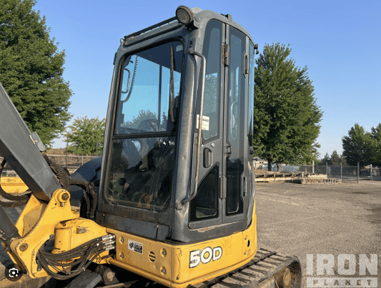 John Deere D (27D – 60D) Excavator Windshield Polycarbonate Only