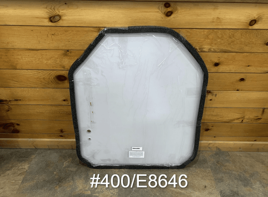 JCB #400/E8646 Polycarbonate Skid Steer Front Windshield