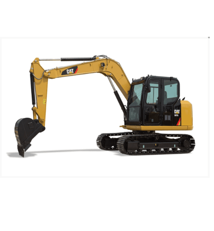 Parabrisas de policarbonato para miniexcavadora hidráulica Caterpillar (307E y 308E2CR) solamente