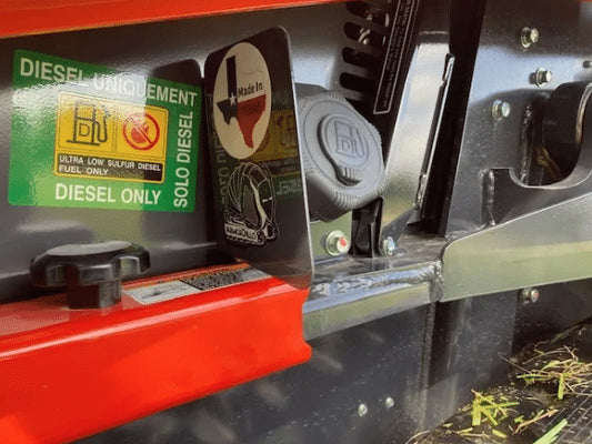 Kubota SVL 75-2 Fuel Cap Guard