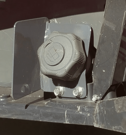 Kubota SVL 97-2 Fuel Cap Guard