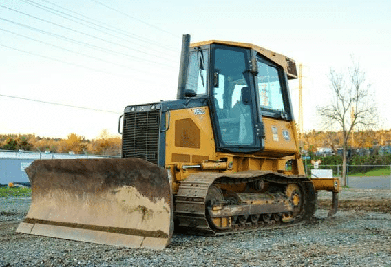 Puerta de policarbonato para conductor de topadora John Deere (450J - 850JR) | Sustituye al OEM n.º T205205