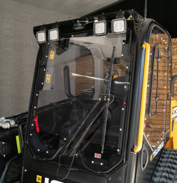 JCB 3TS Framed Cab Enclosure Kit (Windshield, Doors & Windows)