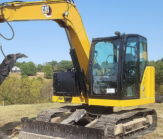 Caterpillar (304 - 310) Mini Hydraulic Excavator Windshield Polycarbonate Only
