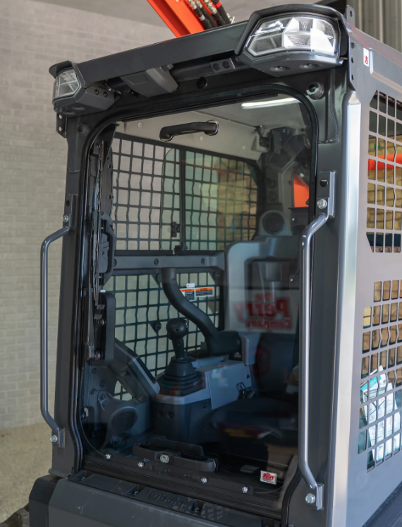 Heavy Duty Front Door Frame & Polycarbonate Windshield Kit for Kubota SVL