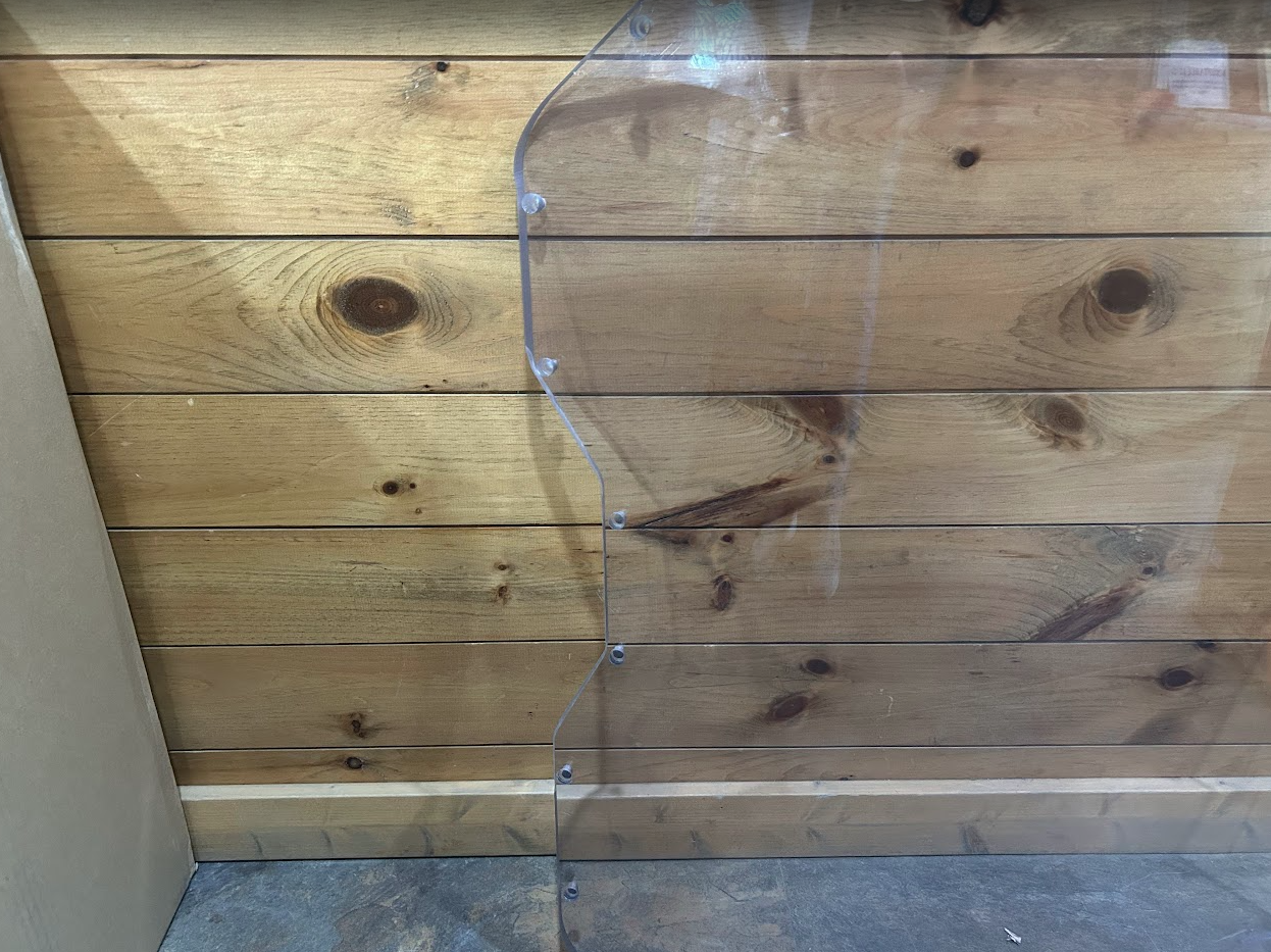 Sustitución del parabrisas laminado forestal Bobcat G Series 3/4