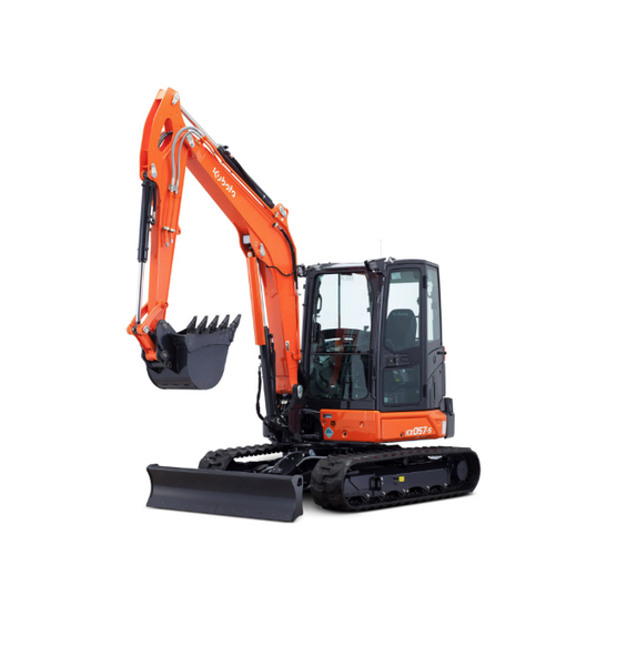 Kubota KX040-5, KX057-5, U48-5, U55-5 Mini Excavator Windshield