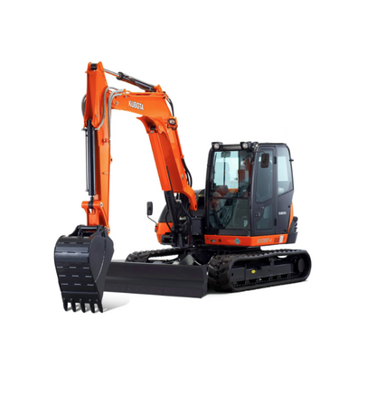 Kubota KX080-4 & KX080-4S2 Excavator Windshield Polycarbonate Only
