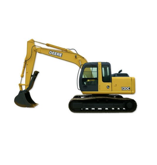 Parabrisas de policarbonato para excavadora John Deere C (120C y 800C) solamente