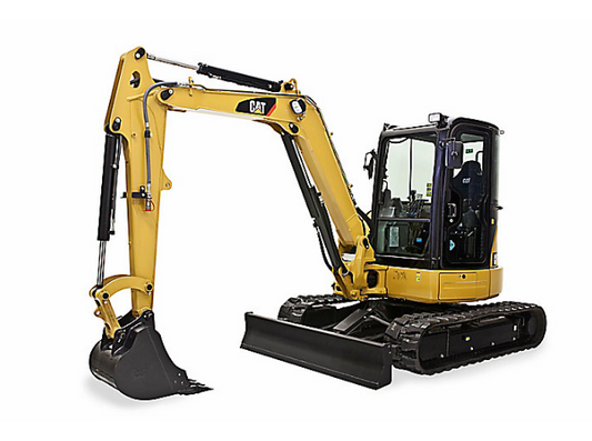 Caterpillar (304 - 310) Mini Hydraulic Excavator Windshield Polycarbonate Only