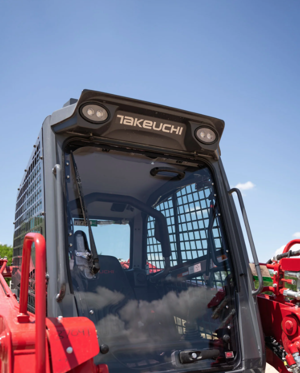 Sustitución del parabrisas y sistema de fijación mecánica Takeuchi TL (V/R)