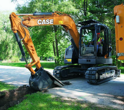 Case C & L (CX80C SR & CX245D SR LC) Excavator Windshield Polycarbonate Only