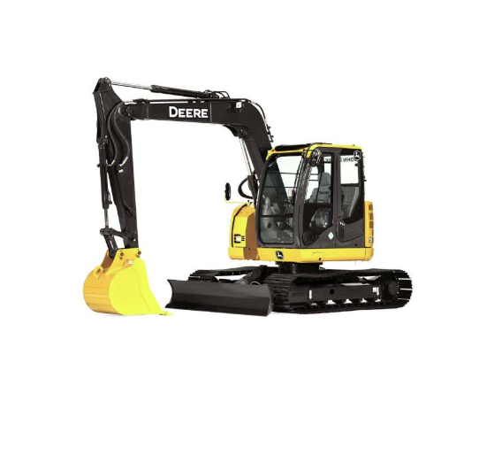 John Deere D/G (75D - 225DLC) Excavator Windshield Polycarbonate Only