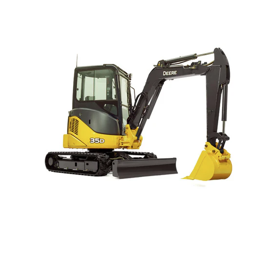 John Deere D (27D - 60D) Excavator Windshield Polycarbonate Only