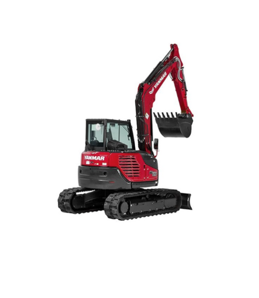 Yanmar SV100 Series Excavator Windshield Polycarbonate Only