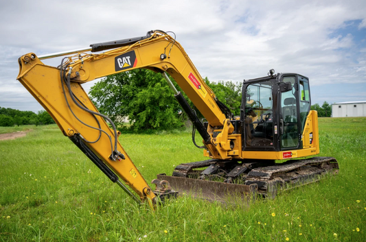 Caterpillar (307.5 - 310) Excavator Windshield Replacement with Mechanical Fastening System