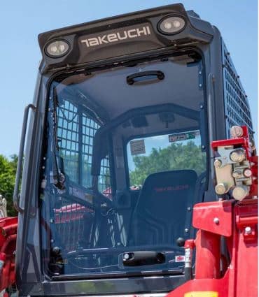 Takeuchi TL (V/R) Windshield Replacement & Mechanical Fastening System