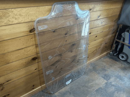 Case DL550 TV620B Minotaur polycarbonate windshield replacement panel still in protective wrap