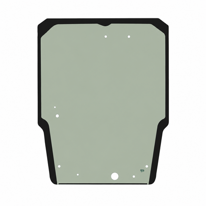 Takeuchi TL10V2 TL12V2 skid steer front windshield glass OEM replacement part 0698600184