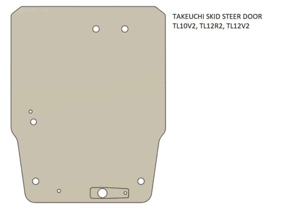 Takeuchi TL (V/R) Series Windshield - Takeuchi TL 2