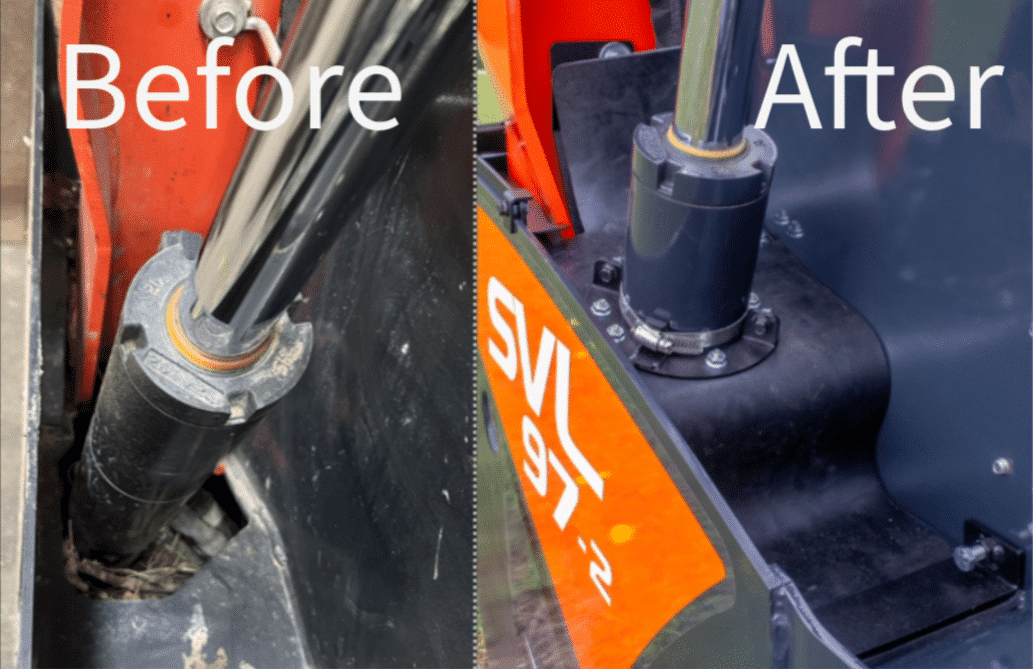 Kubota SVL 95-2 and 97-2 Skid Steer Debris Boot