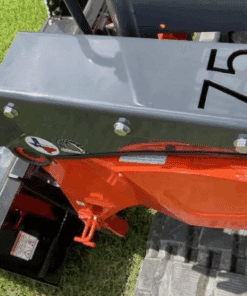 Alternative view of Kubota SVL 75-2 Hydraulic Coupler Guard