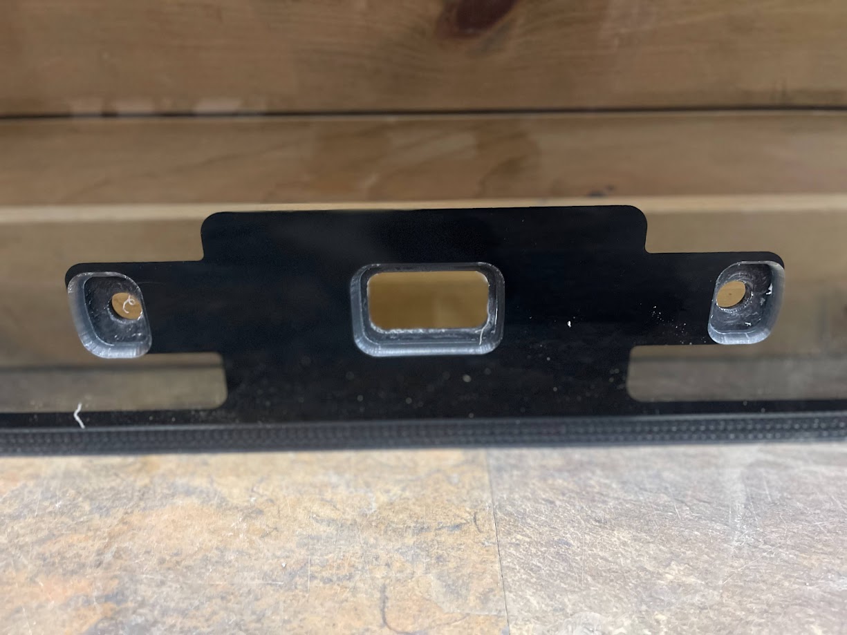 Tinted Lexan/Polycarbonate Front Windshield - Kubota