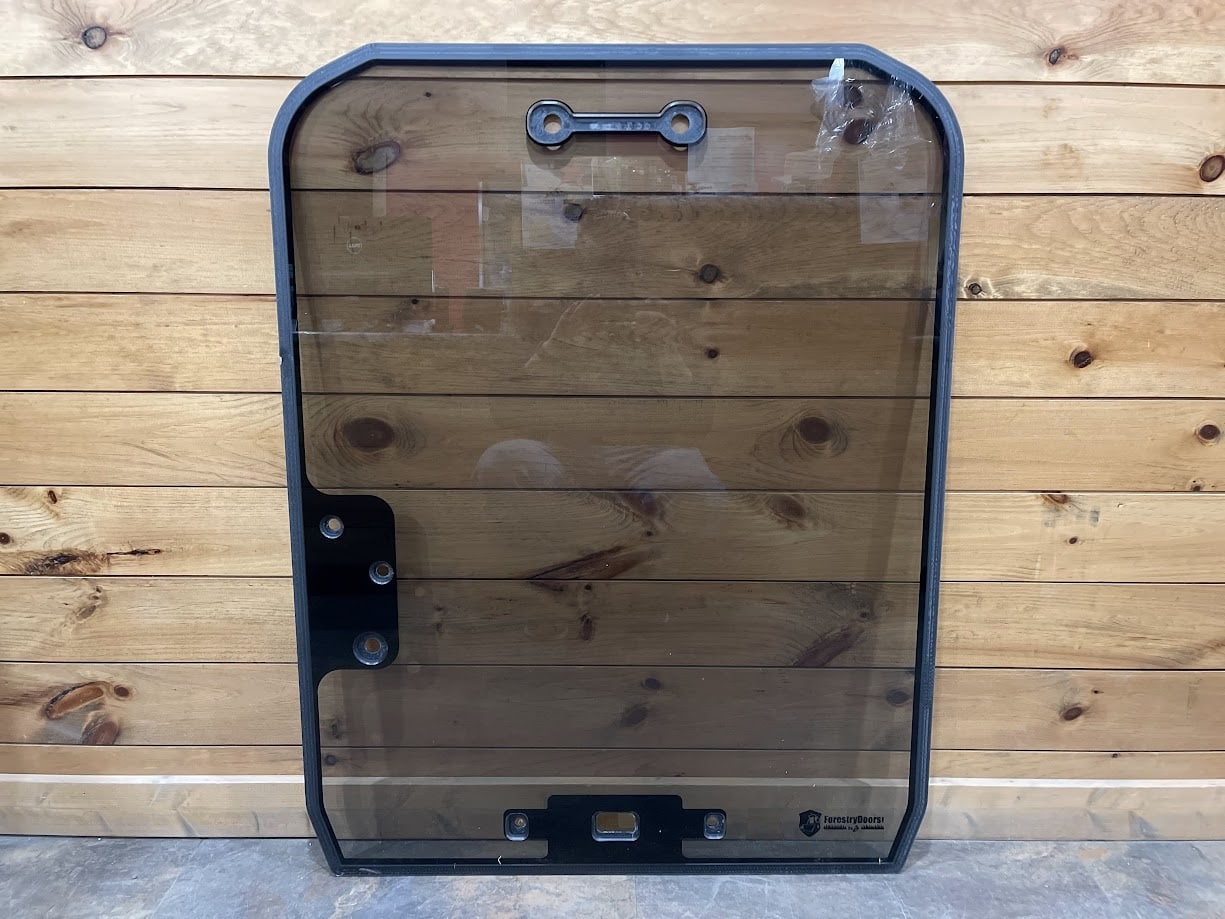 Tinted Lexan/Polycarbonate Front Windshield - Kubota