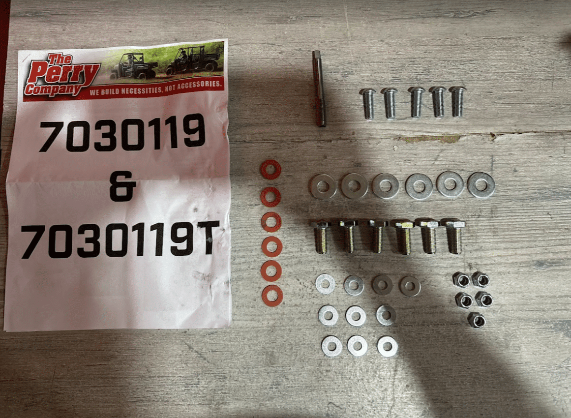 Kubota KX040-4 Mini Excavator Open Station Windshield Kit