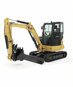 Caterpillar (303CCR - 305.5E2CR) Mini Hydraulic Excavator Windshield Polycarbonate Only