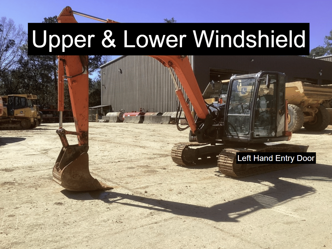 Hitachi Mini Excavator Doors for Models ZAXIS85USB-3 & ZAXIS85USB-5N