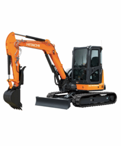 Hitachi Compact (ZAXIS85USB-3 & ZAXIS85USB-5N) Excavator Windshield Polycarbonate Only
