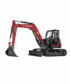 Yanmar SV100 Series Excavator Windshield Polycarbonate Only