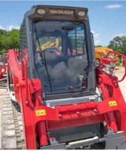 Takeuchi TL (V/R) Windshield with Metal Fastening System - TPC