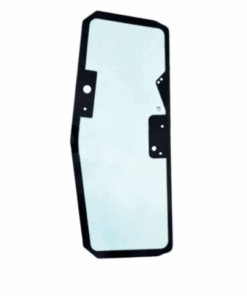 Alternative view of John Deere (450J - 850JR) Dozer Polycarbonate Passenger Door | Replaces OEM #T250160