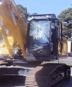 Alternative view of Kobelco SK (75-350) Series Excavator Windshield Polycarbonate Only